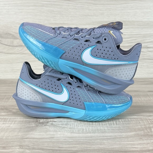 Nike Air Zoom GT Cut 3 Ashen Slate Blue Basketball Shoes Men\'s Size 9 DV2913-402 main image 4